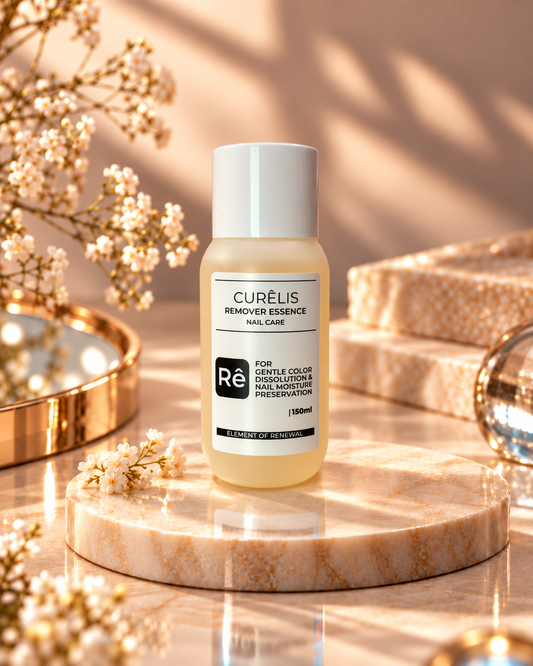 Curêlis Rêmover Essence - Gentle Color Dissolution & Nail Moisturization