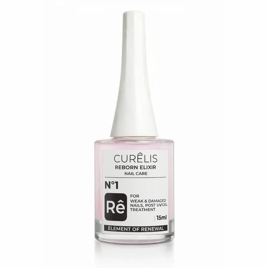 Curêlis Rêborn Elixir - Advanced Nail Glow Repair & Renewal Luminizing Treatment