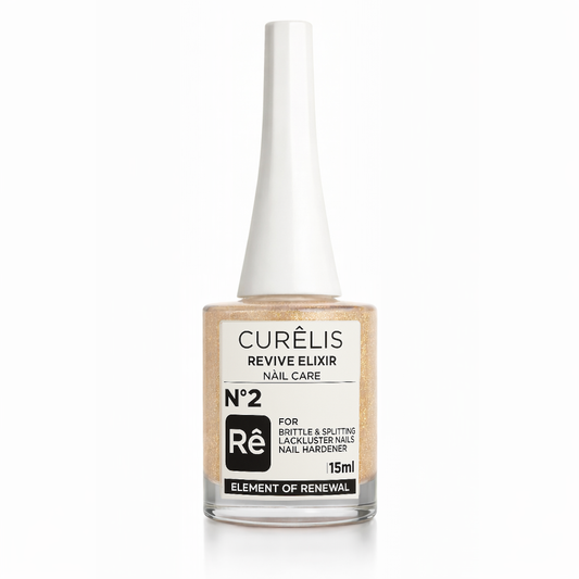 Curêlis Rêvive Elixir - Advanced Tri-Active Glow Shield & Nail Revitalizing Treatment