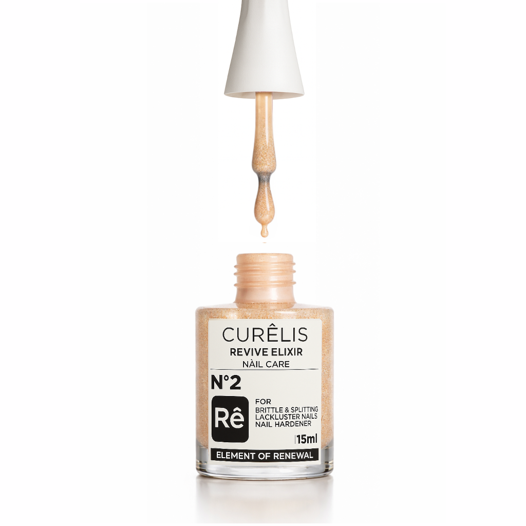 Curêlis Rêvive Elixir – Fortschrittlicher Tri-Aktiv Leuchtschutz & Nagelrevitalisierungsbehandlung