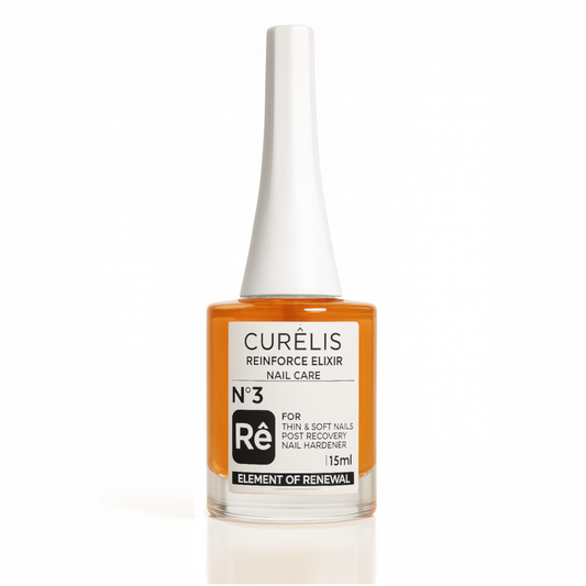Curêlis Rêinforce Elixir - Advanced Bio-Peptide Strengthening & Anti-Brittle Nail Hardener